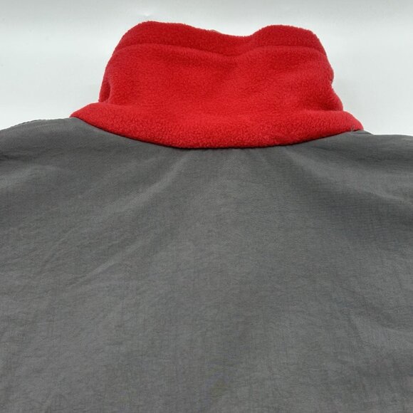 Columbia Men's Size XL Red Fleece & Gray Color-Block Pocket Full Zip Jacket NWT - Picture 11 of 11